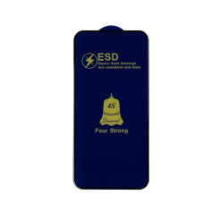 Защитное стекло ESD 4S (anti-static) iPhone XS Max | iPhone 11 Pro Max black (без упаковки)