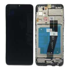Дисплей Samsung A037G Galaxy A03S (163 x72) mm black, с рамкой, Service Pack Original