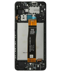 Дисплей Samsung A127 Galaxy A12 2021 black, с рамкой, Service Pack Original