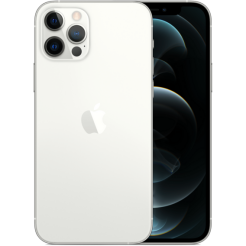 Задняя крышка корпуса iPhone 12 Pro white, со стеклом камеры, High Quiality