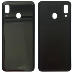 Задня кришка Samsung A205 Galaxy A20 2019 black (без скла камери)