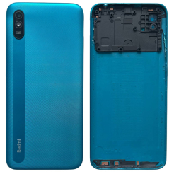 Задня кришка Xiaomi Redmi 9A ocean green (з склом камери)