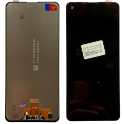 Дисплей Samsung A217 Galaxy A21s 2020 black, без рамки, INCELL
