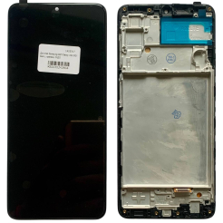Дисплей Samsung A225 Galaxy A22 2021 black, с рамкой, OLED