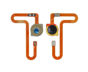 Шлейф (Flat cable) Xiaomi Redmi Note 8 с отпечатком пальца black