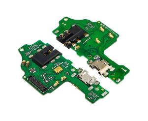 Шлейф (Flat cable) Huawei Honor 8X ch/connector (с компонентами) Copy-original