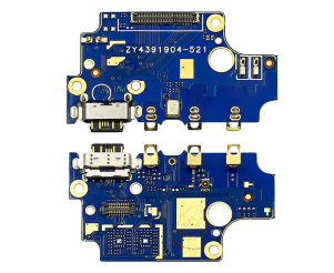 Шлейф (Flat cable) Nokia 8 (TA-1004) Ch/connector (с компонентами) Copy-original