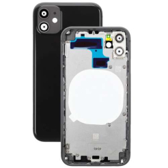 Корпус iPhone 11 black ver EU, High Quiality (кришка НЕ цільнолита)