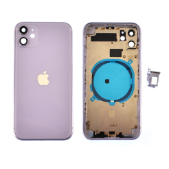 Корпус iPhone 11 purple ver. EU, High Quiality (кришка НЕ цільнолита)