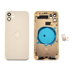 Корпус iPhone 11 white ver. EU, High Quiality (кришка НЕ цільнолита)