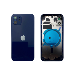 Корпус iPhone 12 blue ver. EU, High Quiality (крышка НЕ цельнолитая)