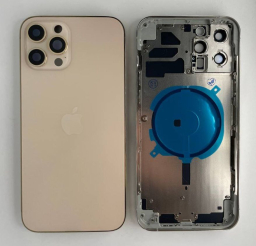 Корпус iPhone 12 Pro Max gold ver. EU, High Quiality