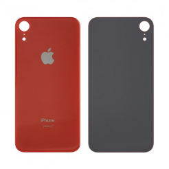 Задняя крышка корпуса iPhone Xr red, большой вырез под камеру