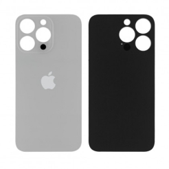 Задняя крышка корпуса iPhone 12 Pro white, большой вырез под камеру, High Quiality