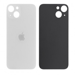 Задня кришка корпуса iPhone 13 white, великий виріз під камеру, High Quiality