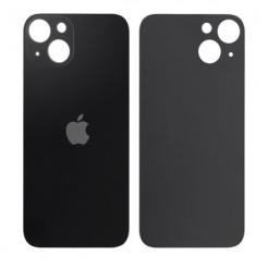 Задня кришка корпуса iPhone 13 black, великий виріз під камеру, High Quiality (НЕ цільнолита)
