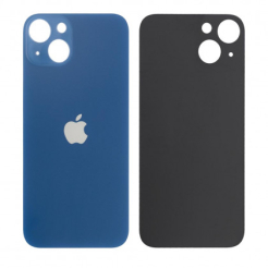 Задня кришка корпуса iPhone 13 blue, великий виріз під камеру, High Quiality