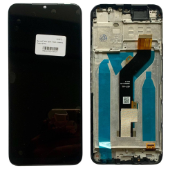 Дисплей Tecno Spark 7 black, с рамкой, Original (PRC)