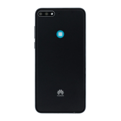 Задня кришка Huawei Y7 2018 | Y7 Prime 2018 black (зі склом камери)