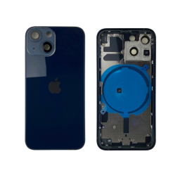 Корпус iPhone 13 Mini blue ver. EU, High Quiality (кришка НЕ цільнолита)