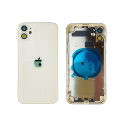 Корпус iPhone 11 white ver. USA, High Quiality (кришка НЕ цільнолита)