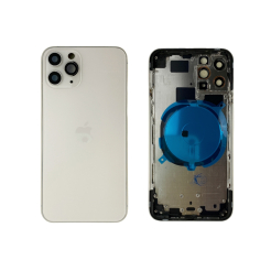 Корпус iPhone 11 Pro white ver. USA, High Quiality (крышка НЕ цельнолитая)