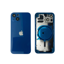 Корпус iPhone 13 blue ver. USA, High Quiality (кришка НЕ цільнолита)