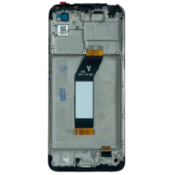 Дисплей Xiaomi Redmi 10 2021 black, с рамкой, Original (PRC)