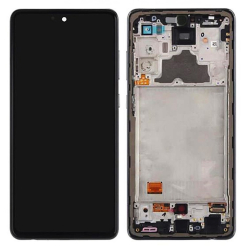Дисплей Samsung A725 Galaxy A72 2021 black, с рамкой, OLED