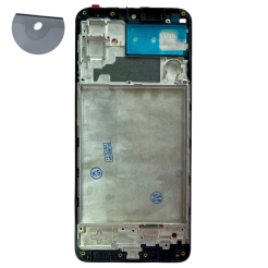 Дисплей Samsung M325 Galaxy M32 2021 black, с рамкой, OLED (Оригинальный размер матрицы)