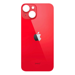 Задня кришка корпуса iPhone 14 red, великий виріз під камеру. High Quiality (НЕ цільнолита)