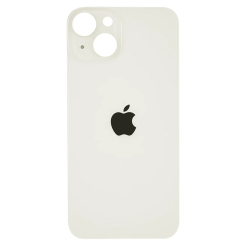 Задняя крышка корпуса iPhone 14 Plus white, большой вырез под камеру. High Quiality