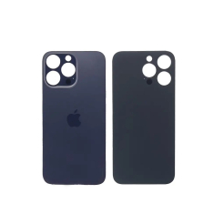 Задня кришка корпуса iPhone 14 Pro Max deep purple, великий виріз під камеру. High Quiality (НЕ цільнолита)