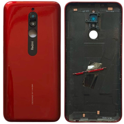 Задня кришка Xiaomi Redmi 8 red (зі склом камери)