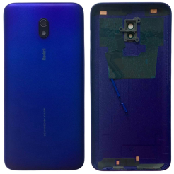 Задняя крышка Xiaomi Redmi 8A blue (со стеклом камеры)