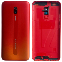 Задняя крышка Xiaomi Redmi 8A red (со стеклом камеры)