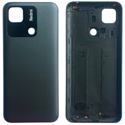 Задняя крышка Xiaomi Redmi 10A black (без стекла камеры)