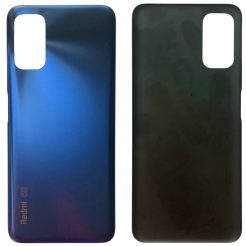 Задня кришка Xiaomi Redmi Note 10 5G blue (без скла камери)
