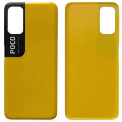 Задняя крышка Xiaomi Poco M3 Pro | Poco M3 Pro 5G yellow (без стекла камеры)