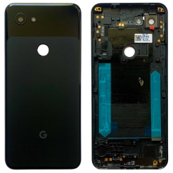 Задняя крышка Google Pixel 4A 5G black (со стеклом камеры)