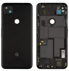 Задня кришка Google Pixel 4A black (зі склом камери)