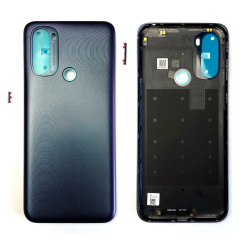 Задняя крышка Motorola Moto G31 black (без стекла камеры)