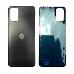Задняя крышка Motorola Moto G22 black (без стекла камеры)