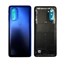 Задняя крышка Motorola Moto G51 black (без стекла камеры)