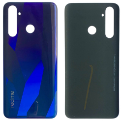 Задняя крышка Realme 5 | Realme 5 Pro blue (без стекла камеры)