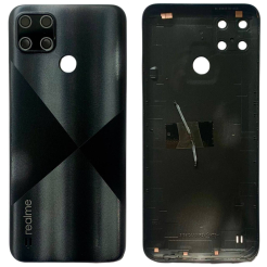 Задня кришка Realme C21Y black (зі склом камери)