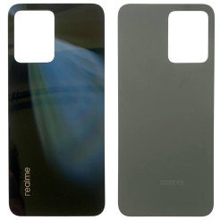 Задняя крышка Realme C35 black (без стекла камеры)