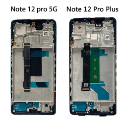 Дисплей Xiaomi Redmi Note 12 Pro Plus 5G black, с рамкой, OLED