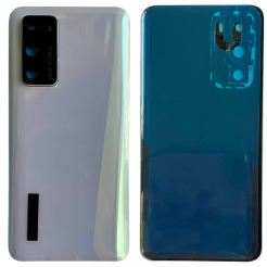Задня кришка Huawei P40 white (зі склом камери)