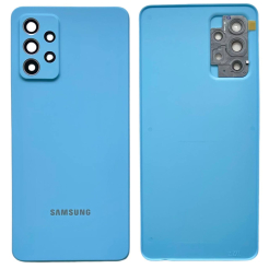 Задня кришка Samsung A725 | A726 Galaxy A72 2021 blue (зі склом камери)